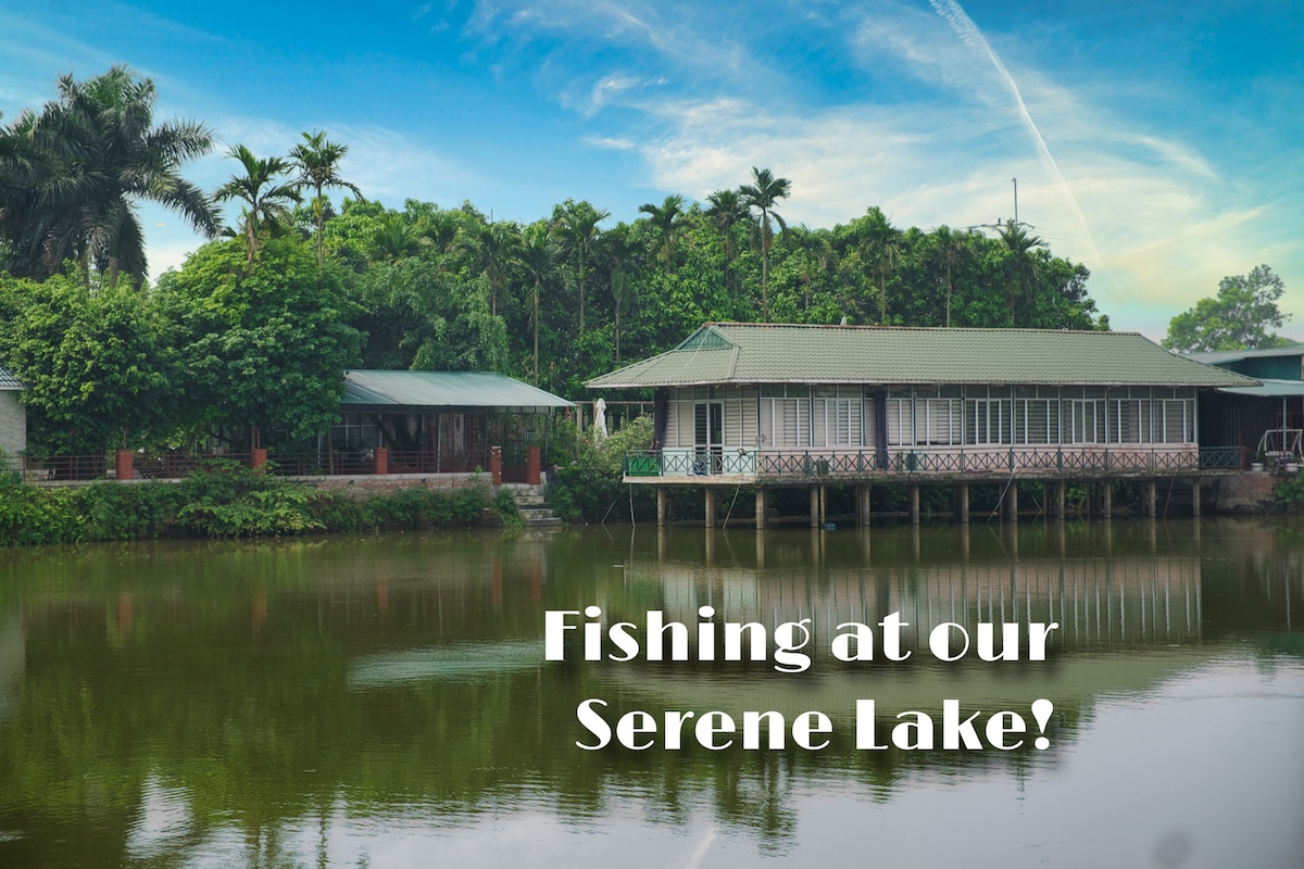 Enjoy Fishing at our Rose Garden Home!