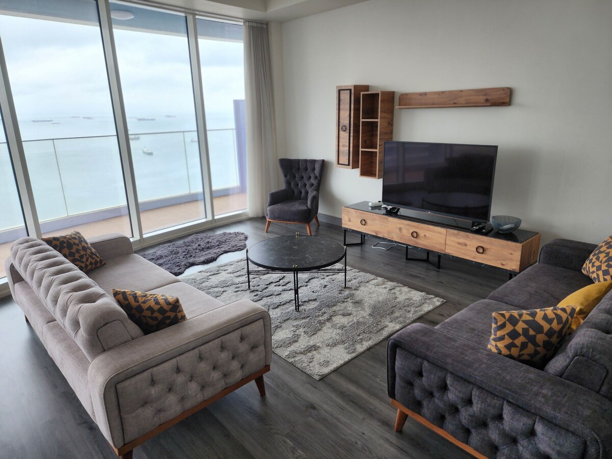 2+1 apartment with sea view