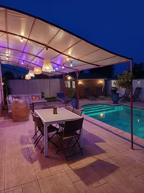 Villa 3 chambres avec piscine
