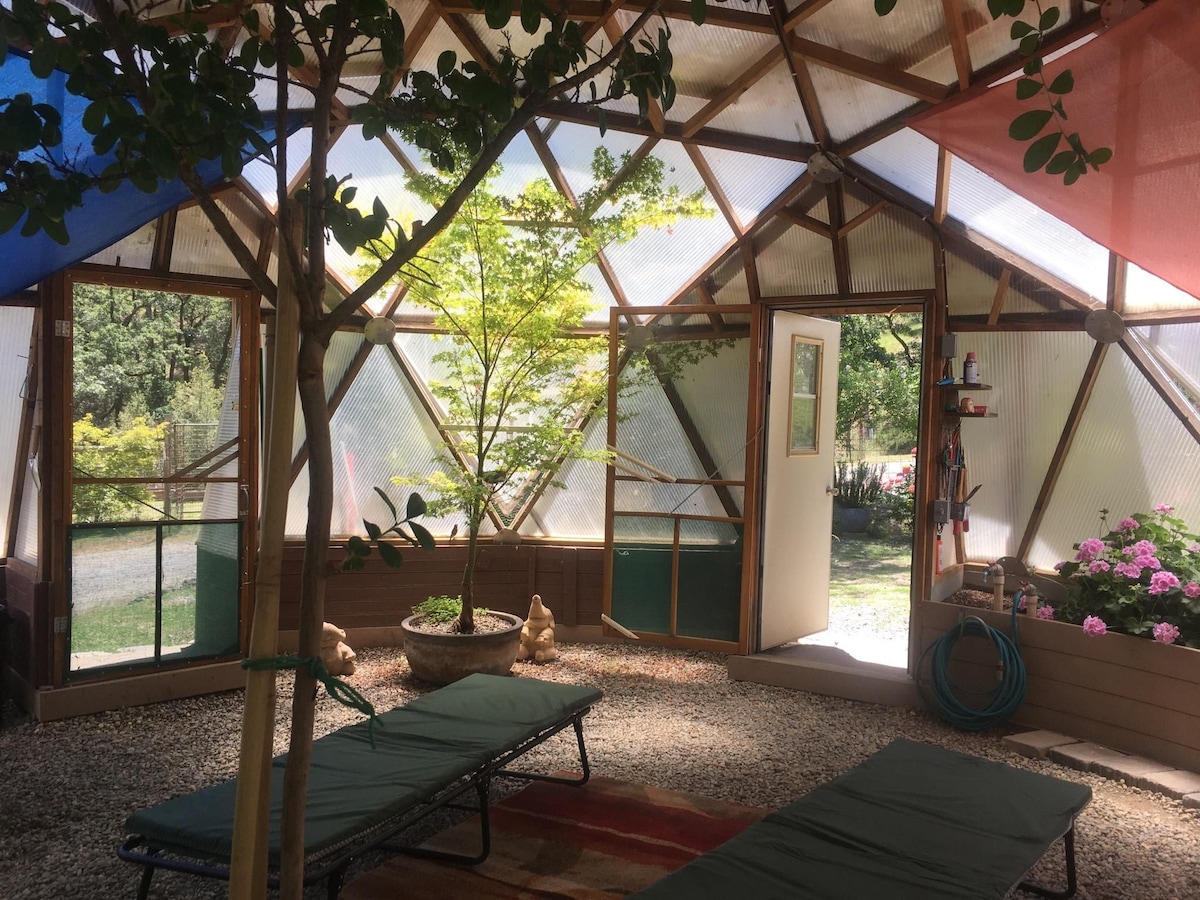 Greenhouse Dome Camping