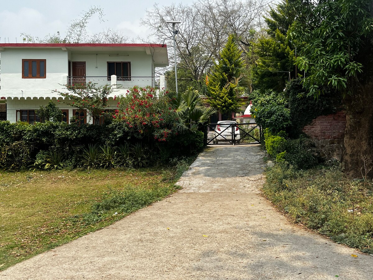 Farm House in Mountains