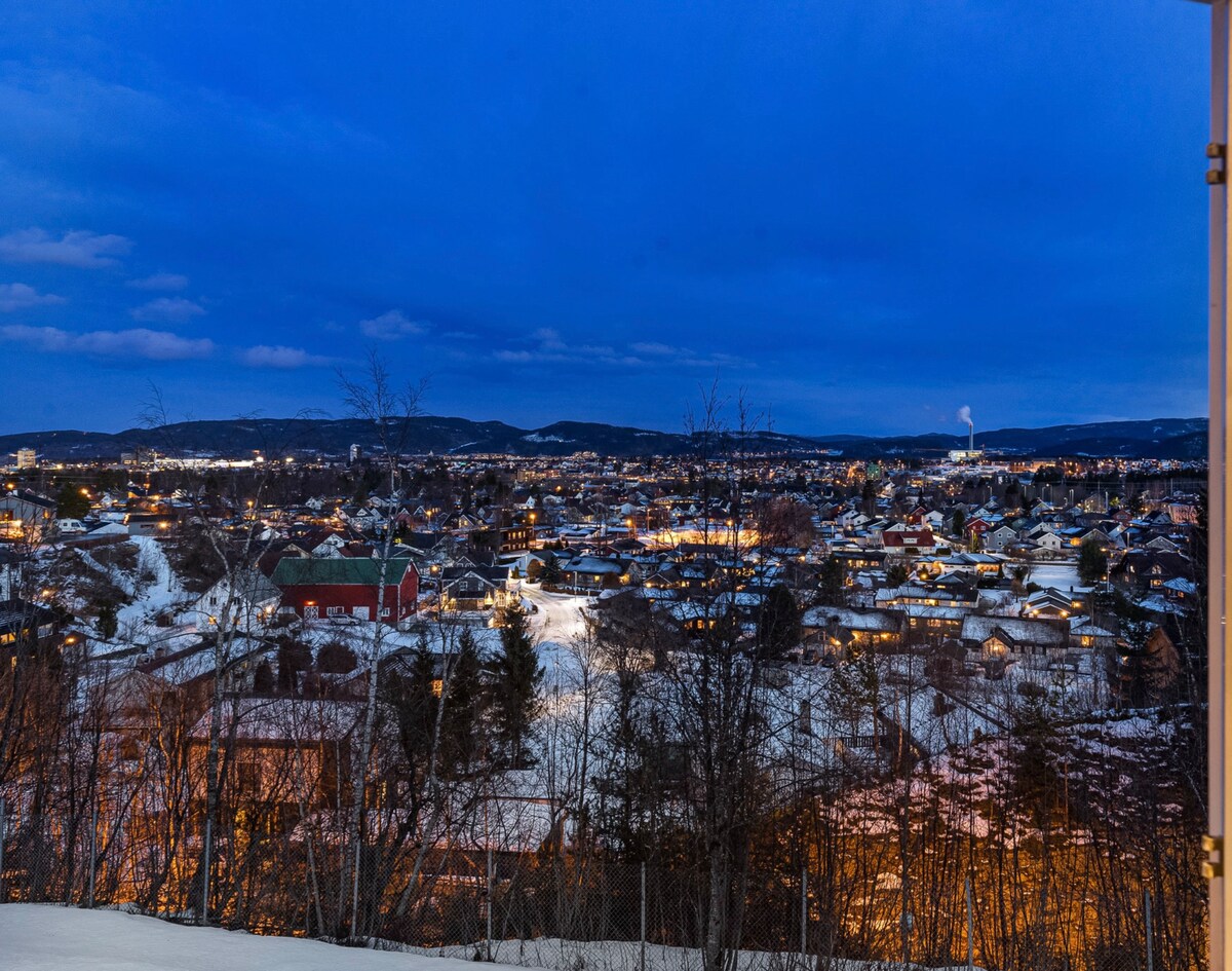 Ski-VM 2025: Flott villa ved Bymarka og Granåsen