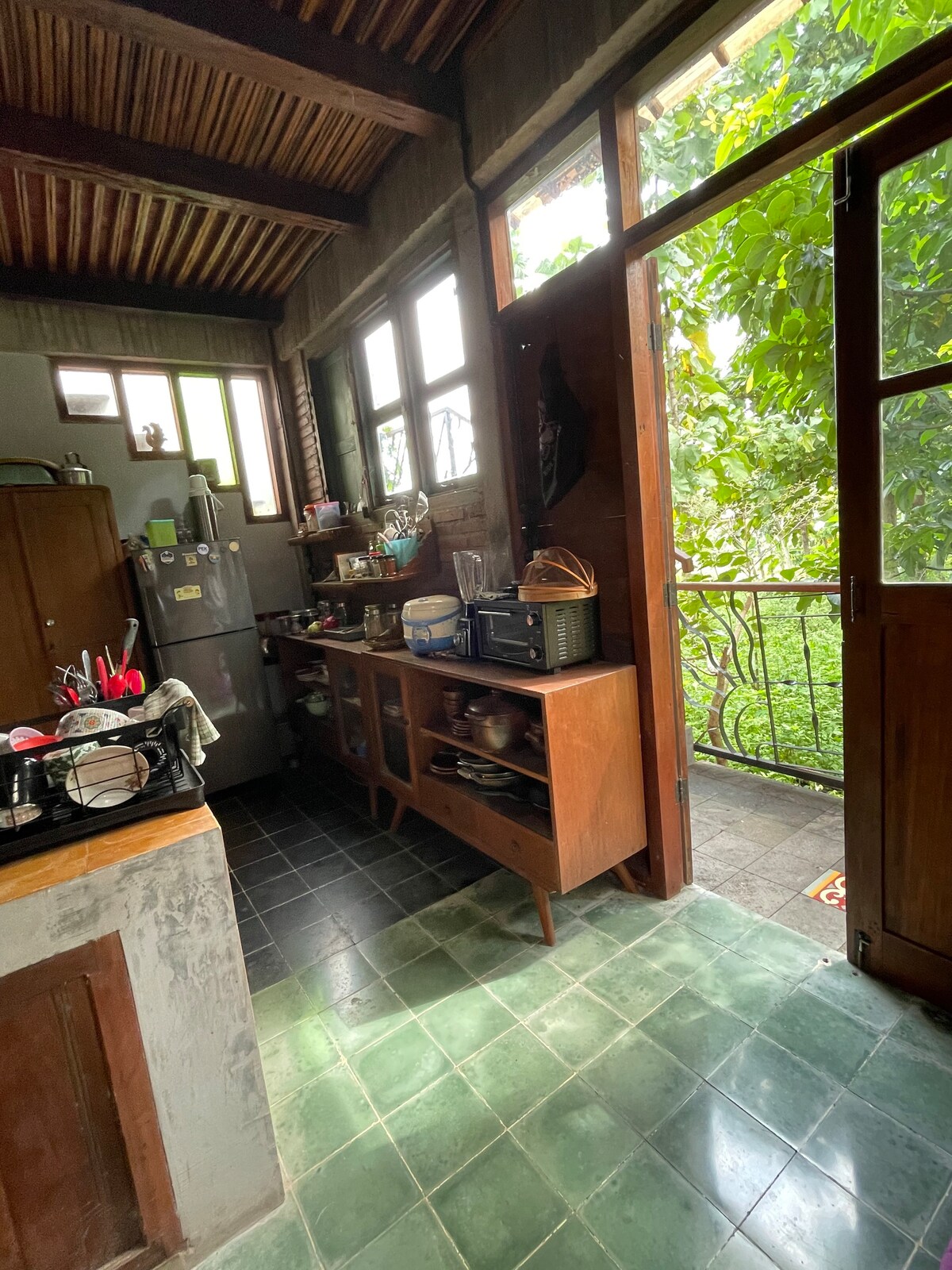 Private Wooden House in Sleman