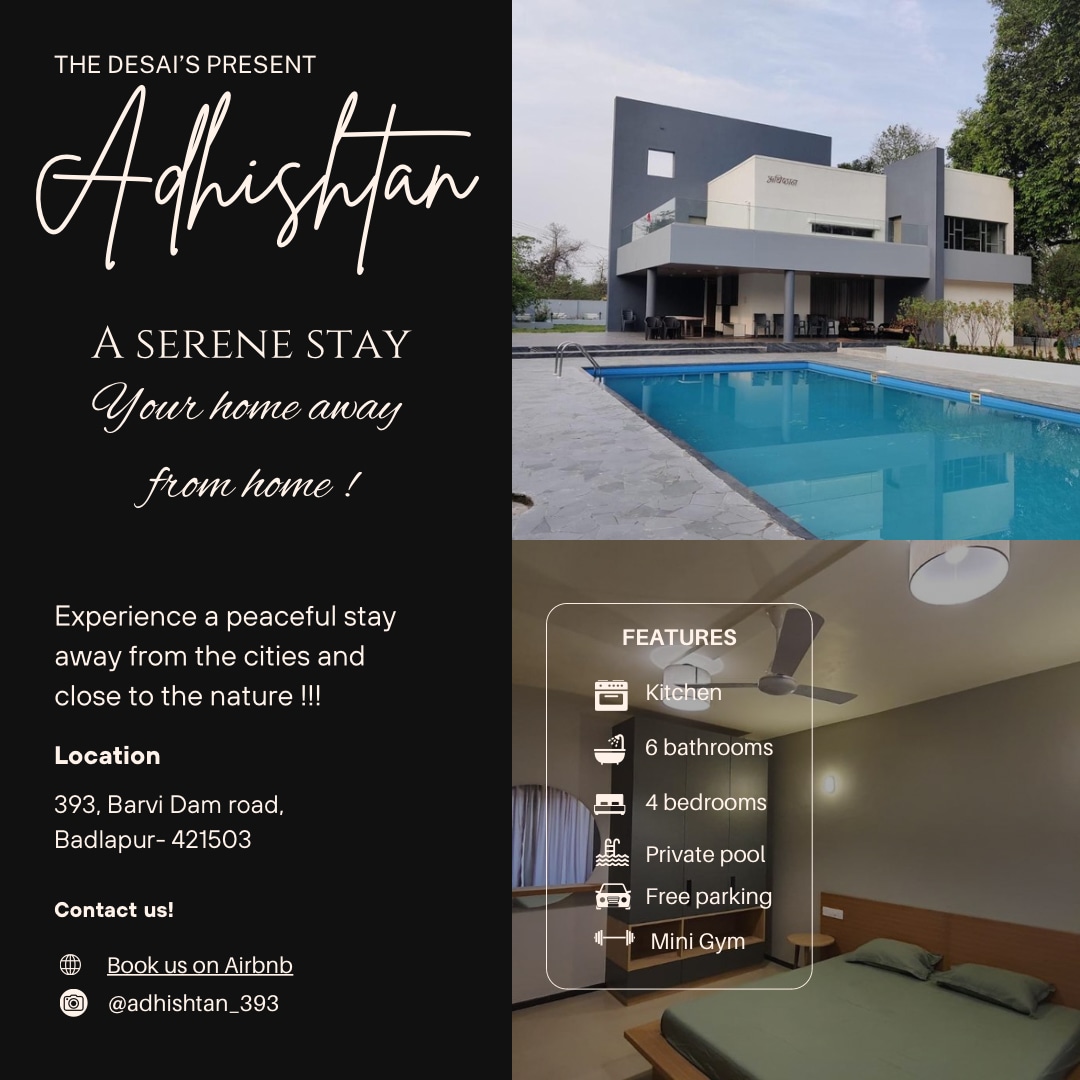 Adhishtan- A Serene stay