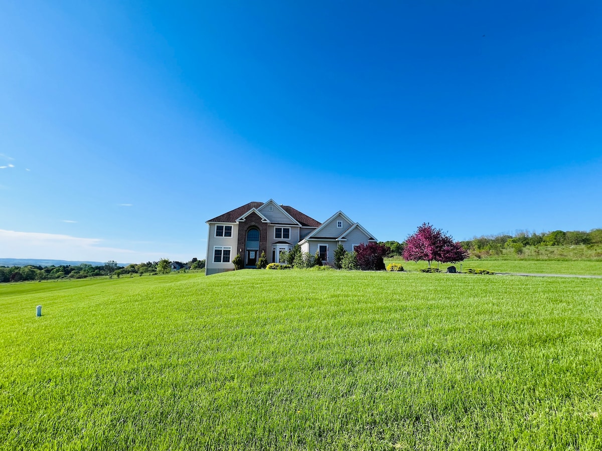 Serene villa with stunning views