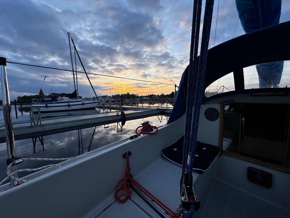 Dänisches Segelboot Kalmar