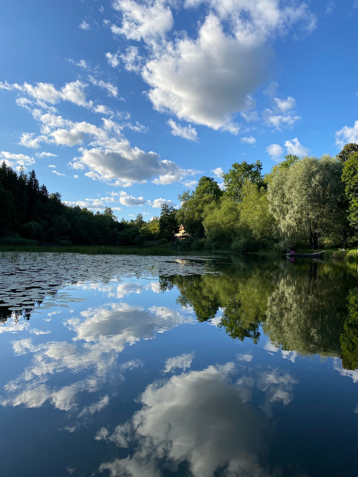 Friliggande villa på herrgård