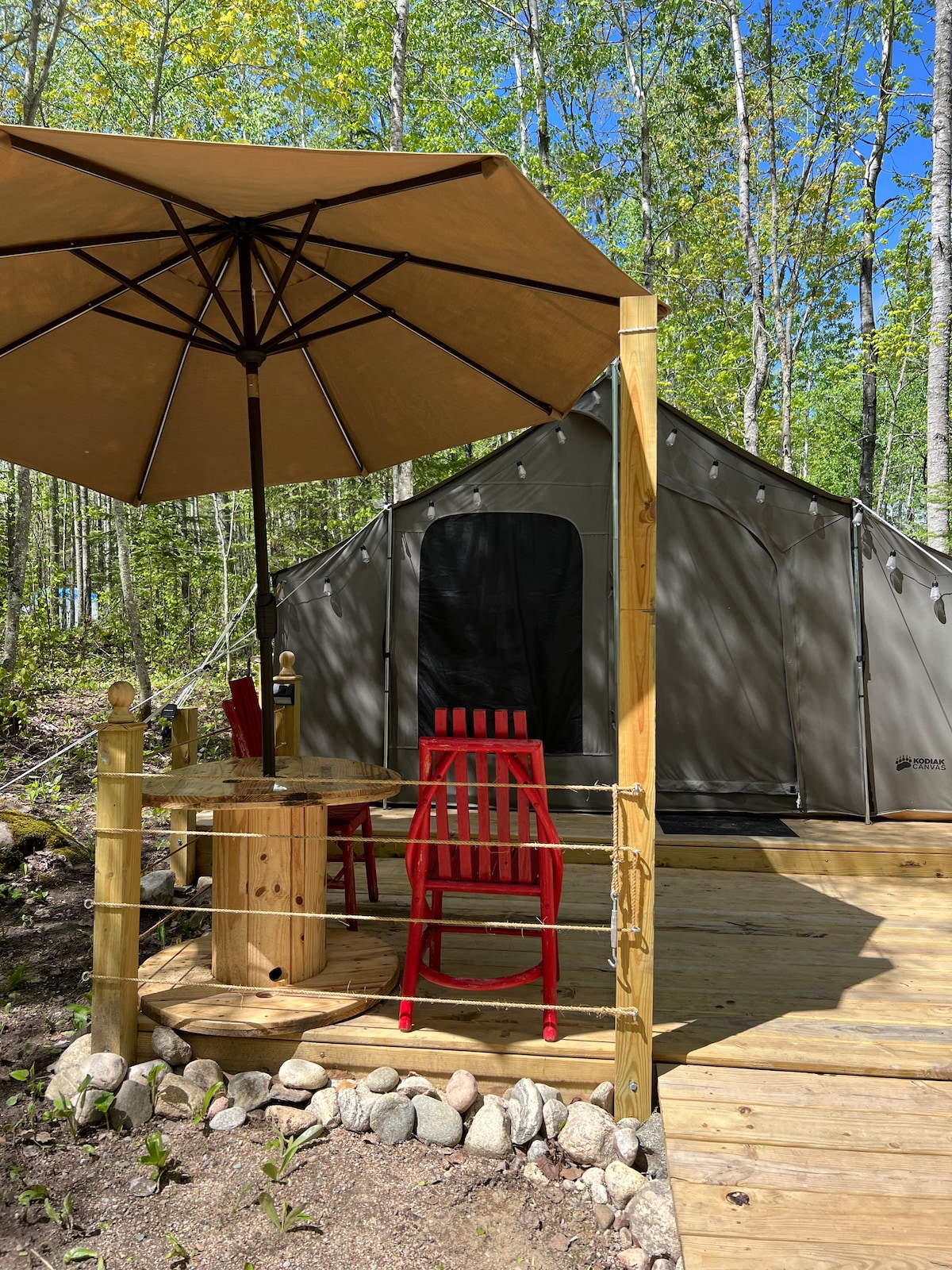Glamping near Voyageurs National Park! Site#2