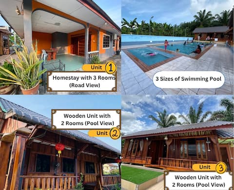 Dayoh Homestay Kg Sg Kelambu With Private Pool