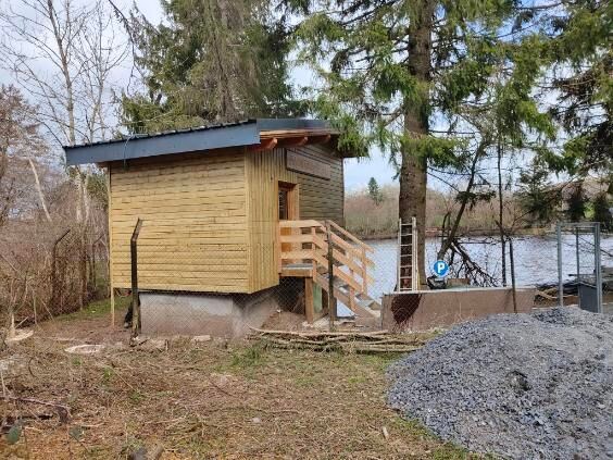 Chalet insolite en Auvergne.