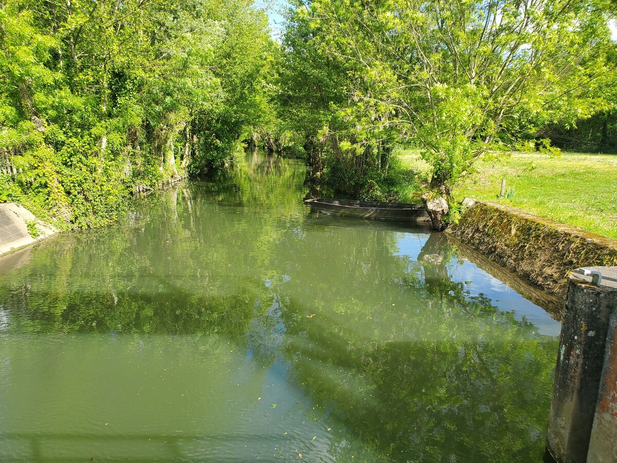 Gîte la Libellule (barque et canoë)