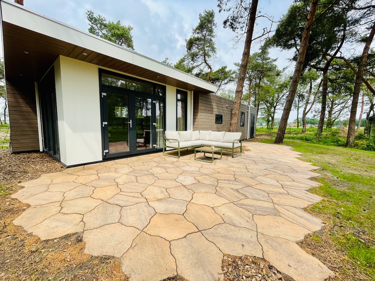 Forest lodge with large garden