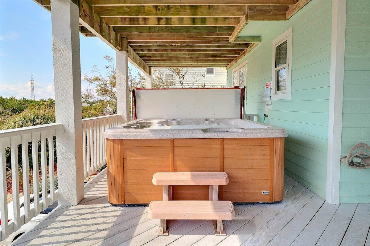Searenity OBX - Pool/Hot tub/5 bed/3 min to beach