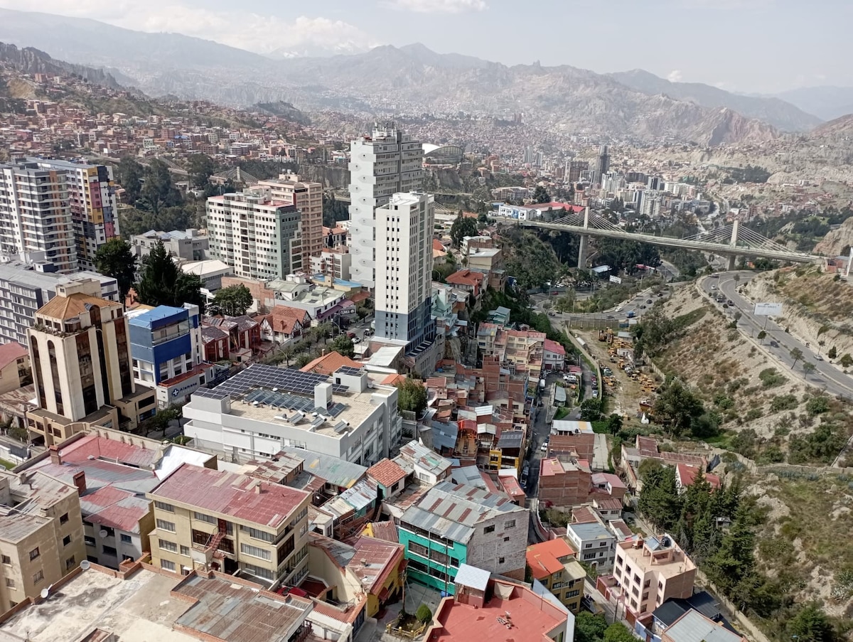 Departamento cómodo y céntrico en La Paz