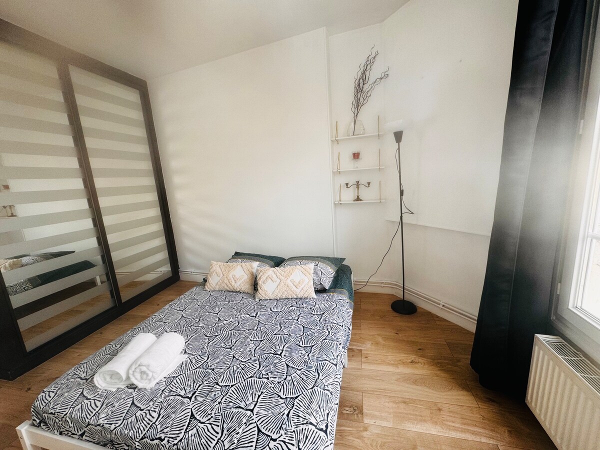 Appartement entier à 20mte de Paris pour 4personne