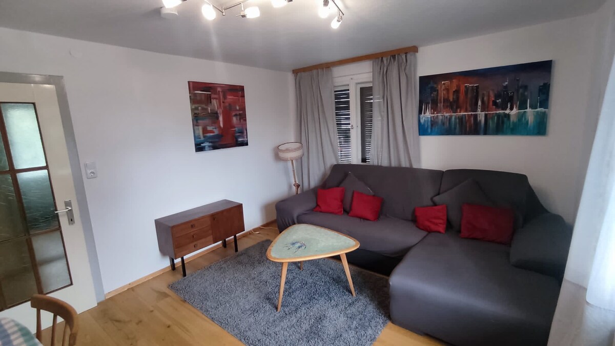 appartement 50m carré et jardin