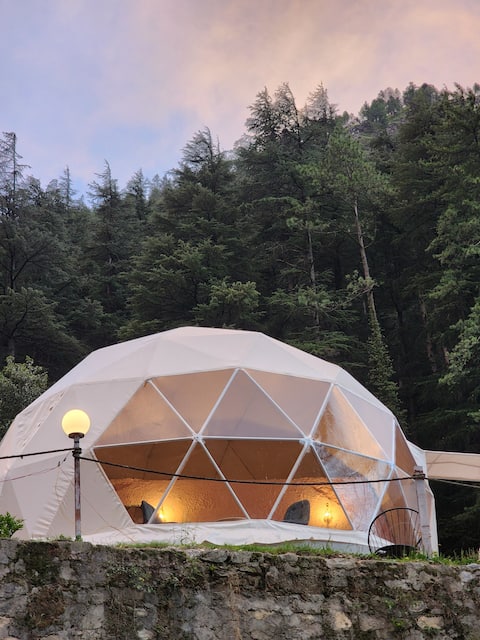Glamping by the river kasol