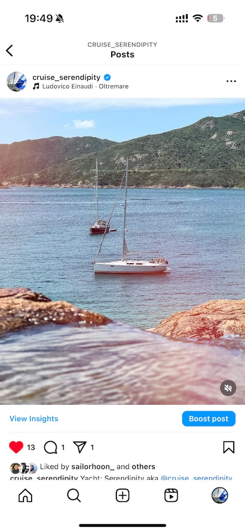 Sailing Yacht Serendipity