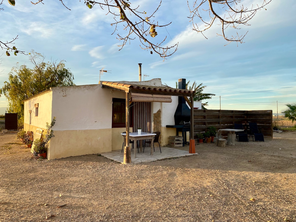 Casita en el Delta del Ebro