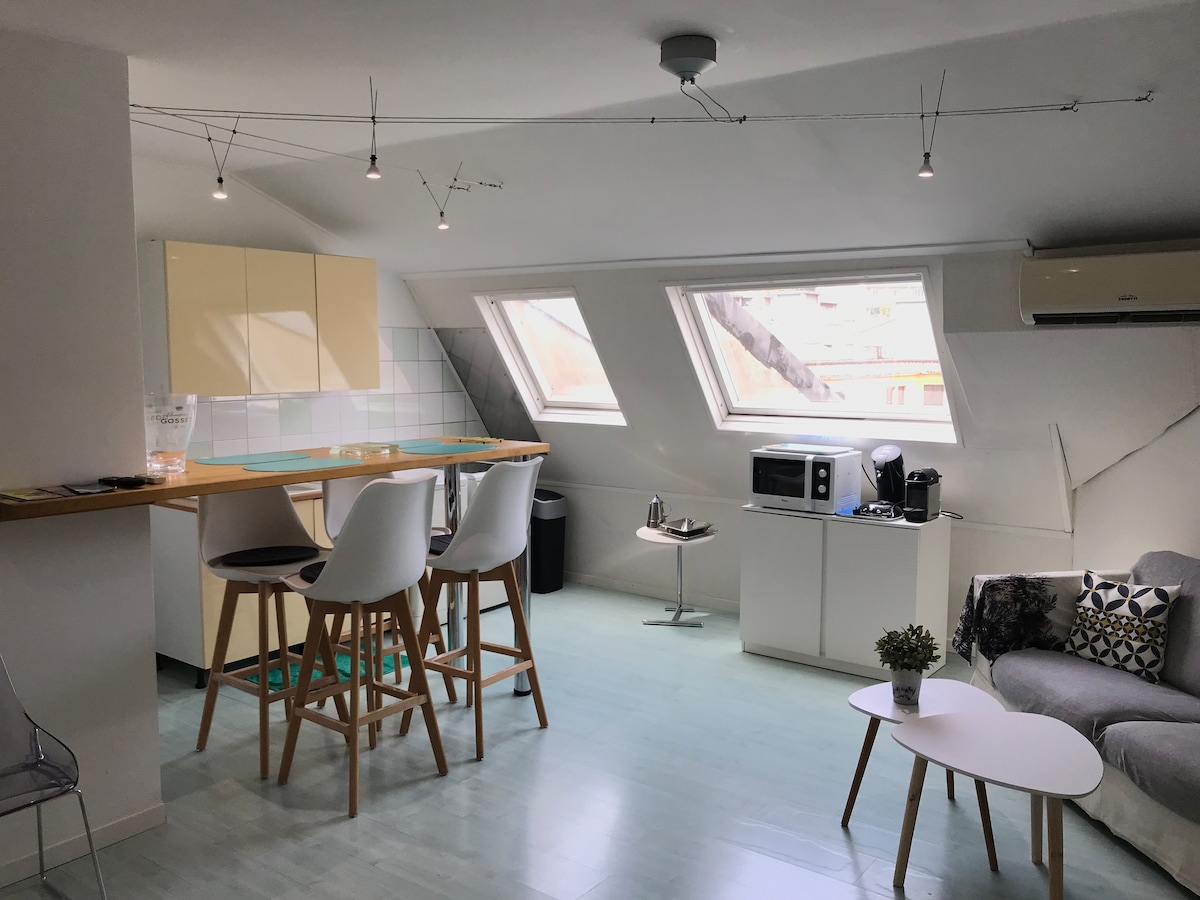 LOFT 2/4 PERS Downtown Place du Diamant