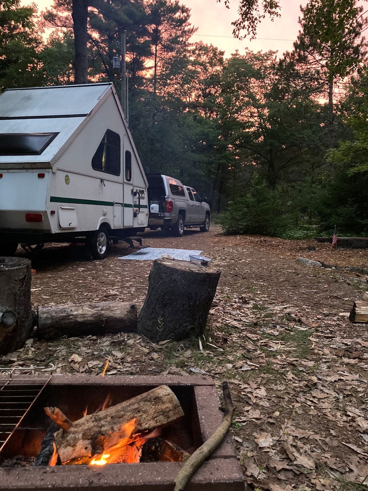 Lake Huron Campsite w/ 1 camper