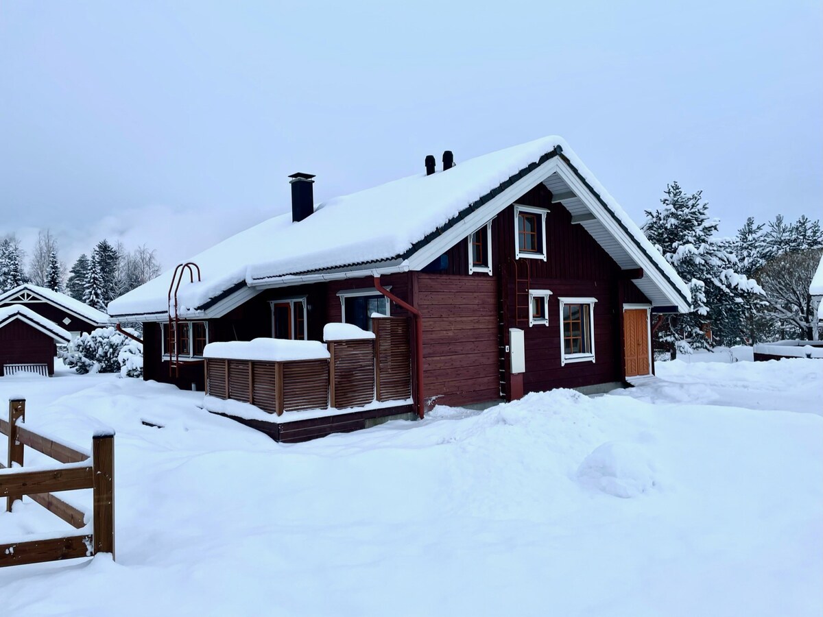 Hirsitalo - Syvärinkaari的木屋