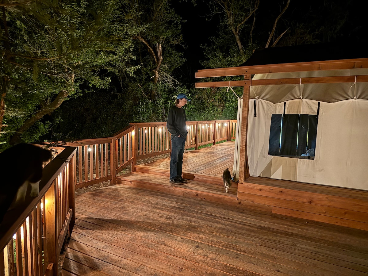 Majestic Tent Cabin at Venture Retreat Center