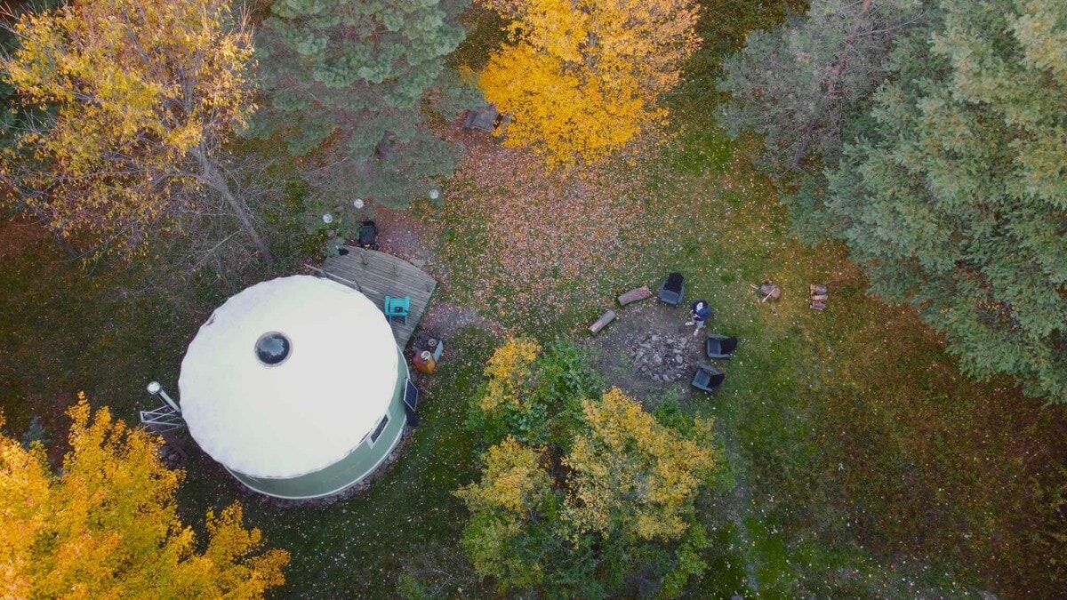 Mariaville Goat Farm Yurt