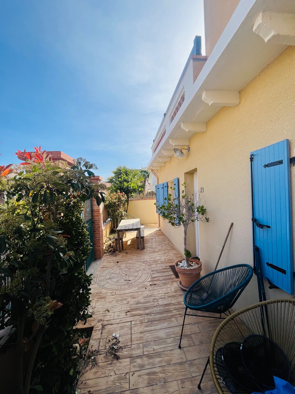 Logement 50 m de la mer Canet, 2 à 7 pers, parking