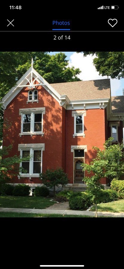 Historic 4br 3story brick with a pool and patio