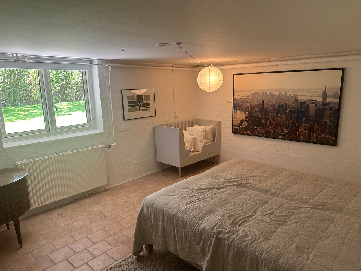 哥本哈根附近的独立床位和卫生间