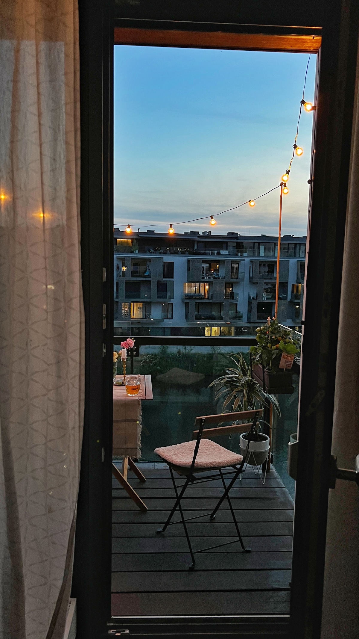 温馨公寓，带阳台，可欣赏河景，可欣赏河景
