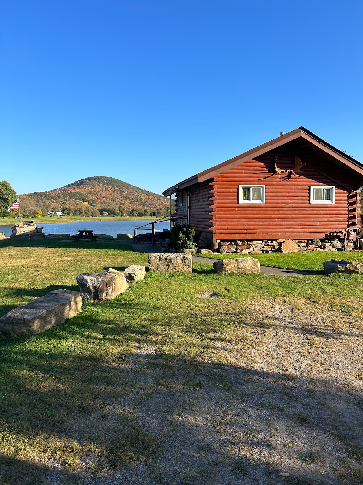 Moose小屋位于神秘水上度假村