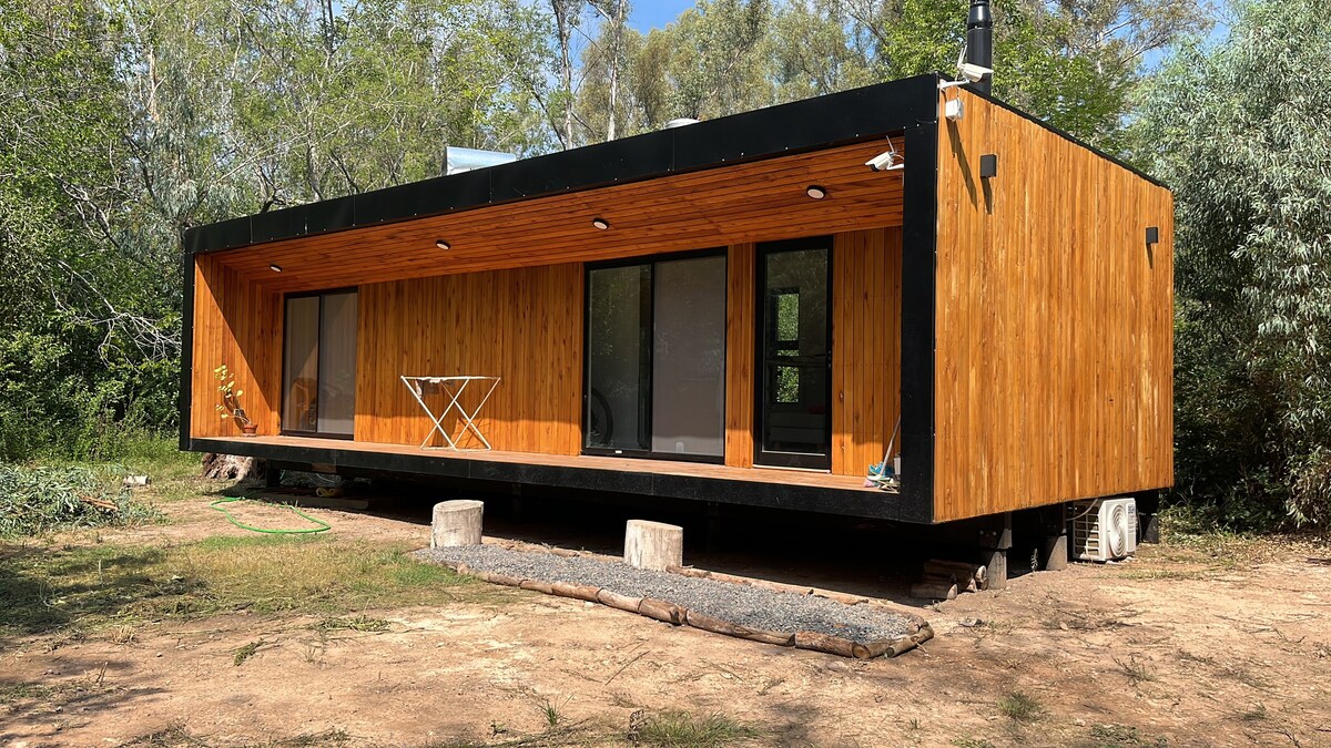 Shared house in the forest