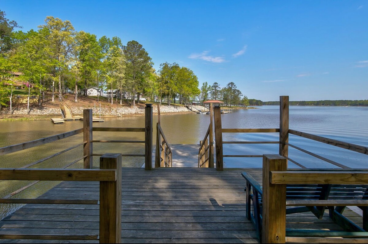 Quick Retreat Lake Wateree ，湖畔安静的绿洲