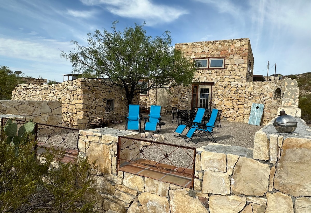 Casa de Amigos in Ghostown, Terlingua