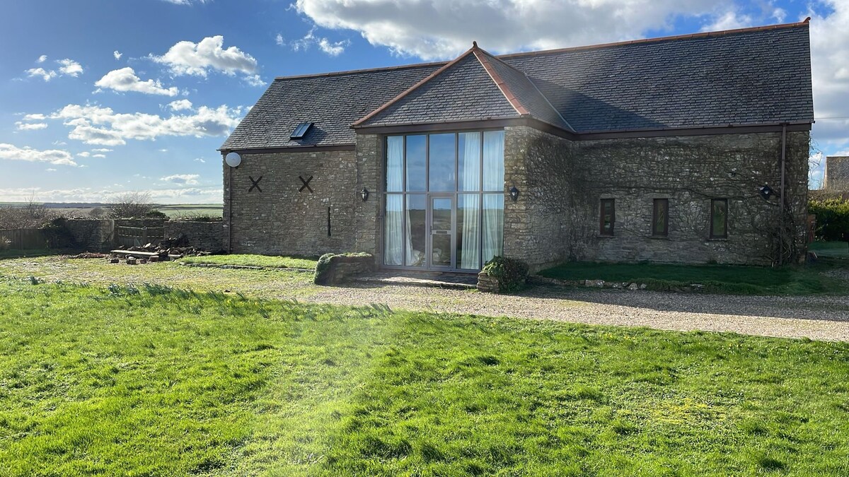 Stunning converted barn on the Jurassic Coast