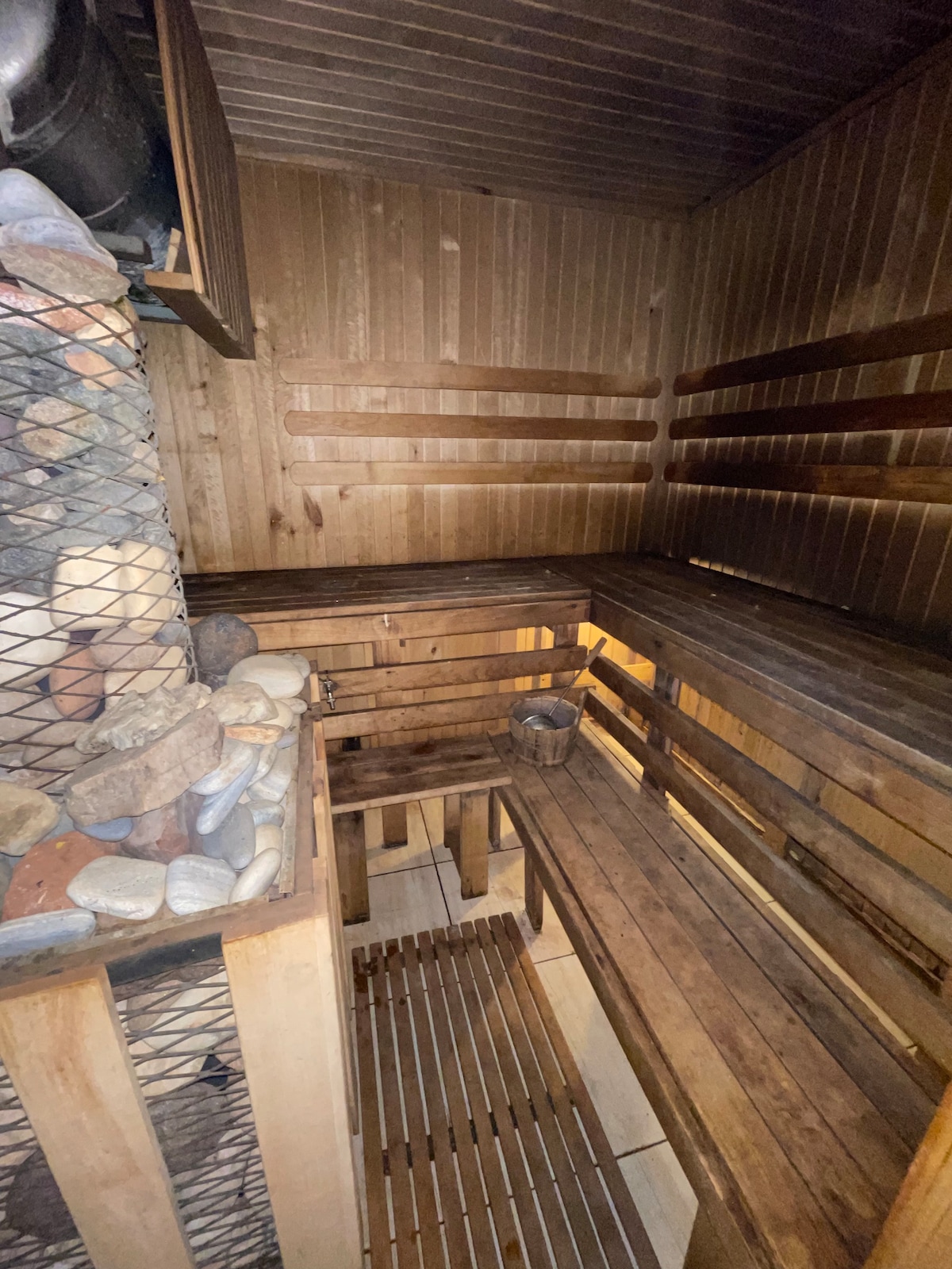 Classic Latvian Sauna and Hot Tub in a quiet place