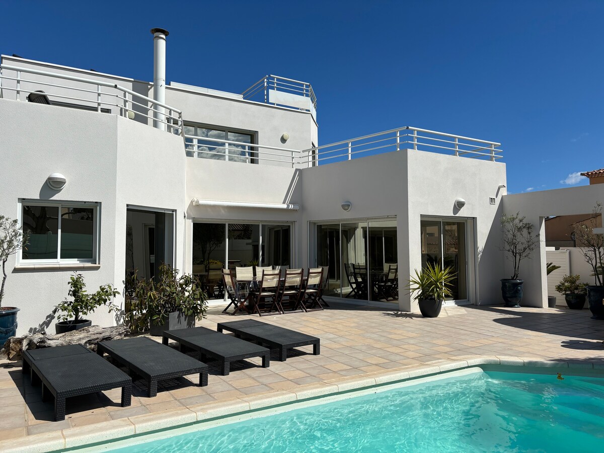 Villa avec piscine proche plage - Grand Travers