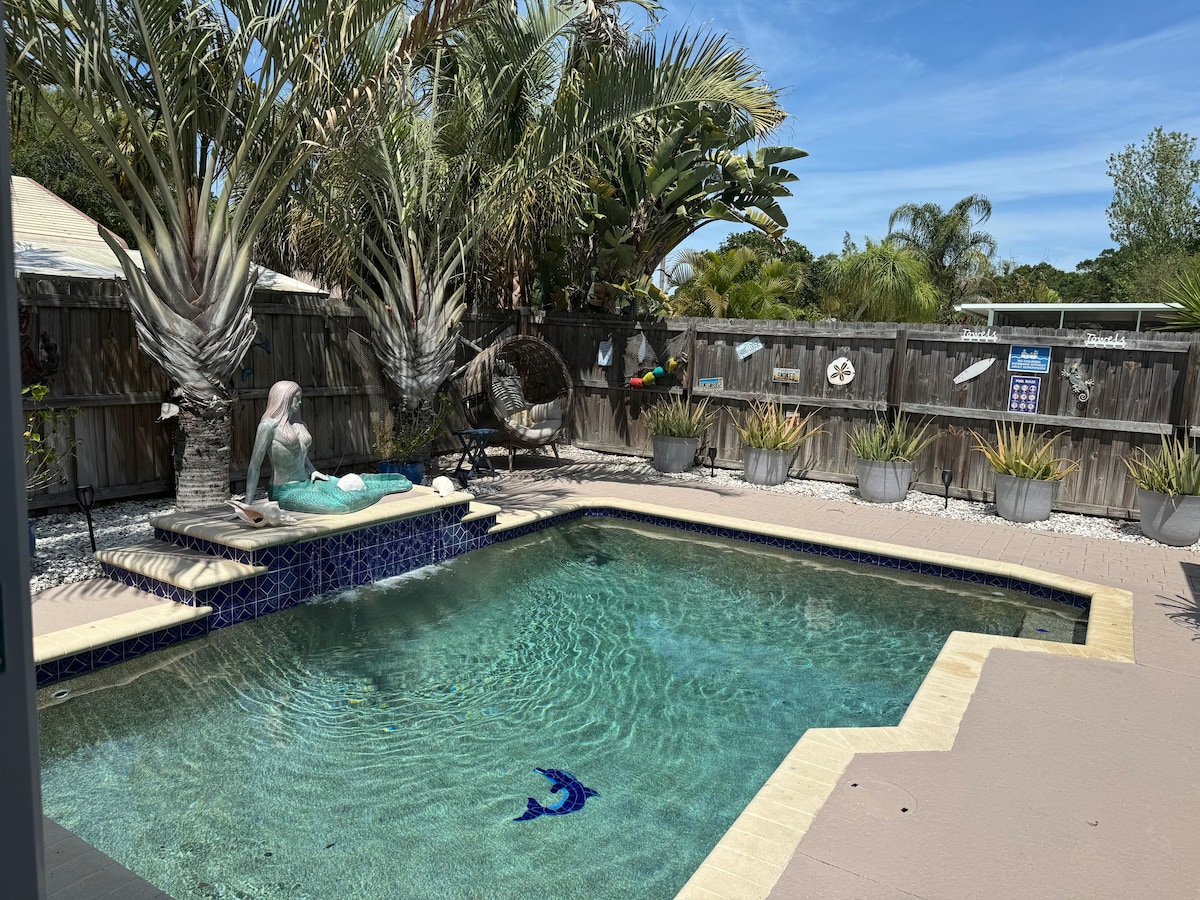 Tropical Oasis Retreat w/ Heated Pool