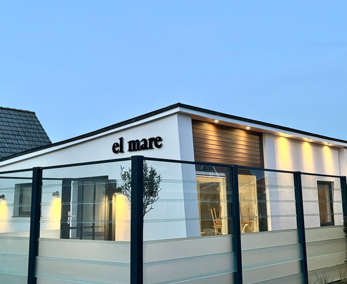 El Mare, vernieuwd huis 100m van strand en centrum