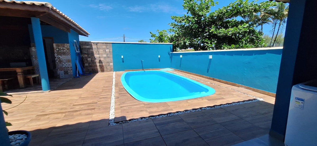 Casa com piscina - Ilha Comprida(Baln Jd Portugal)