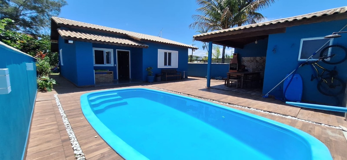 Casa com piscina - Ilha Comprida(Baln Jd Portugal)