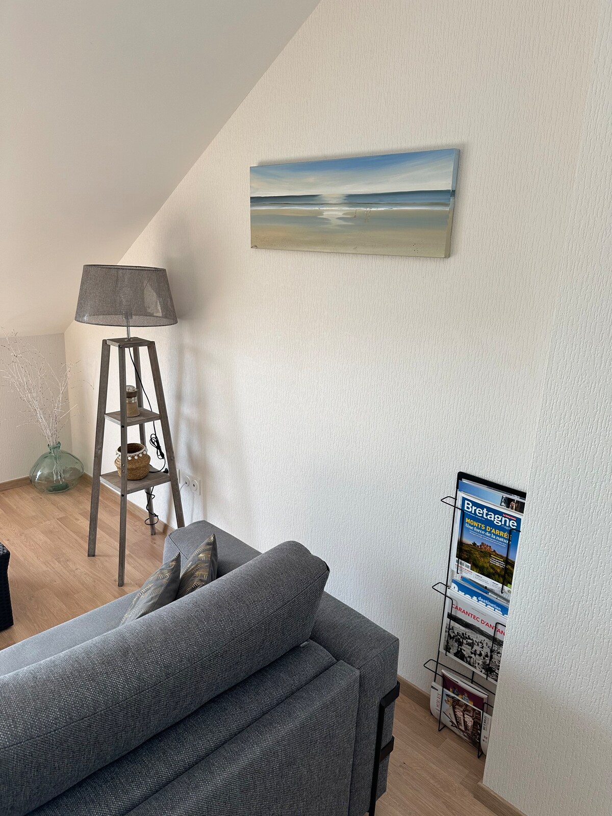 Appartement de charme exposé sud avec vue mer