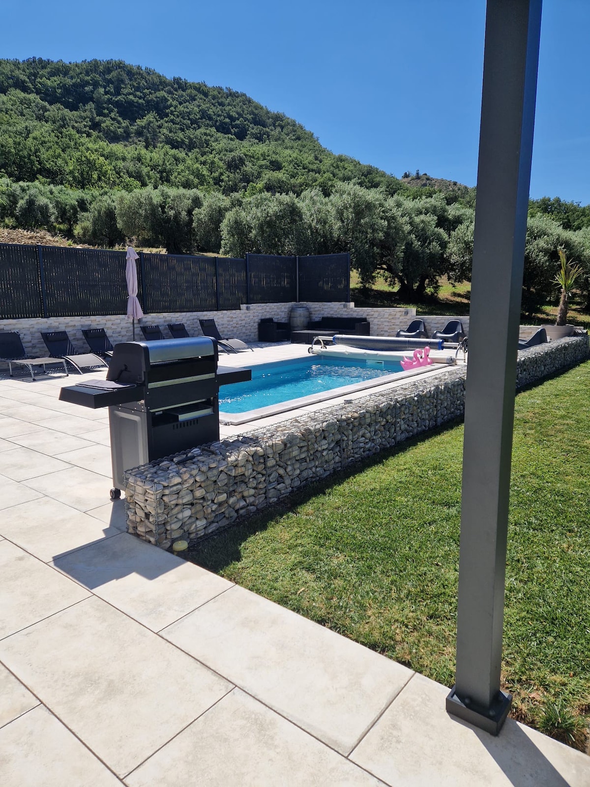 Villa climatisée avec piscine privée