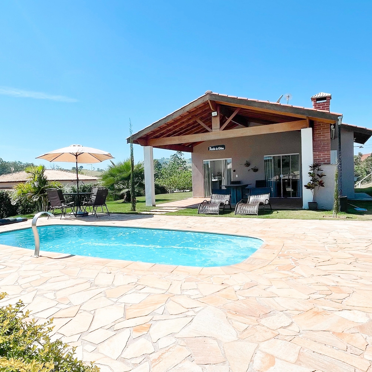 Casa de Campo Nova piscina c/aquecimento solar
