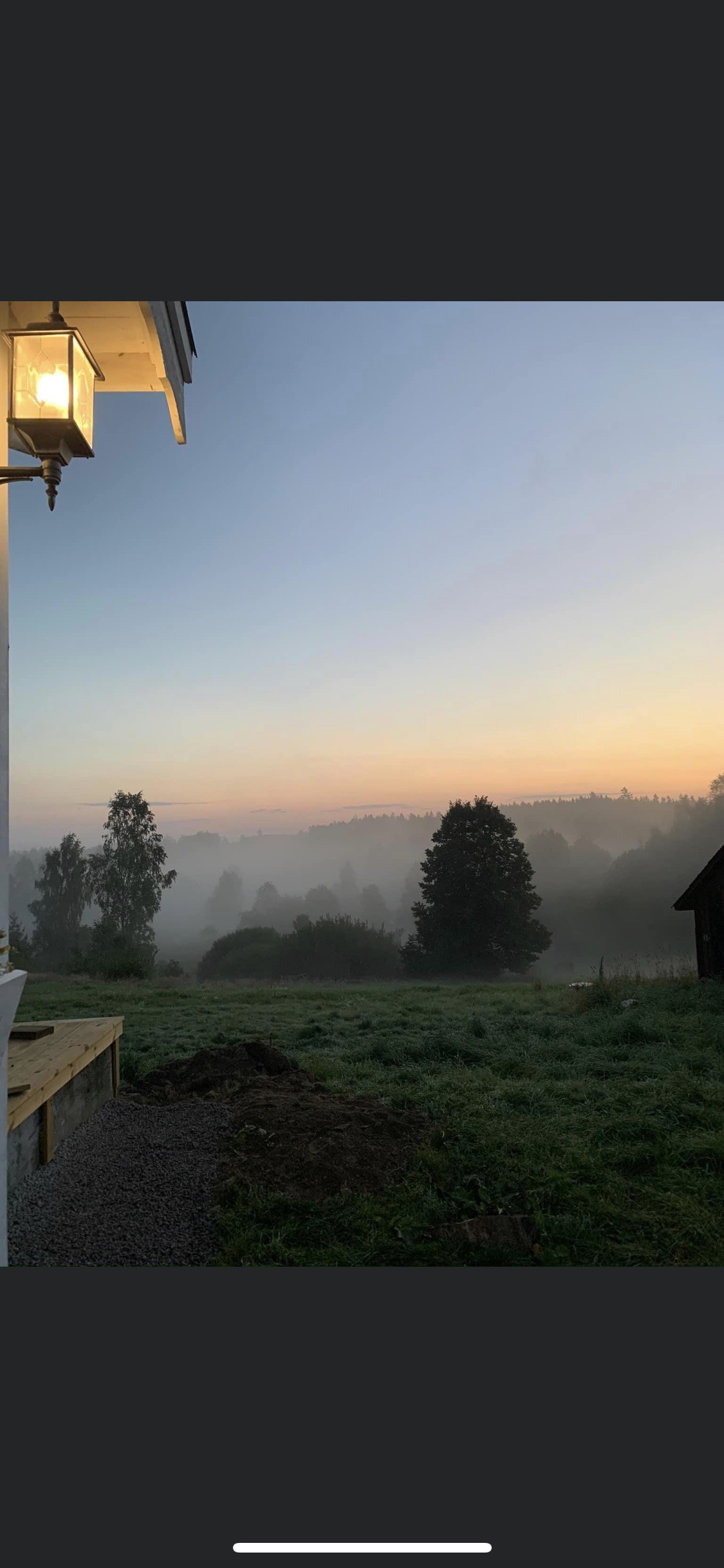 Avskilt läge omgiven av natur.