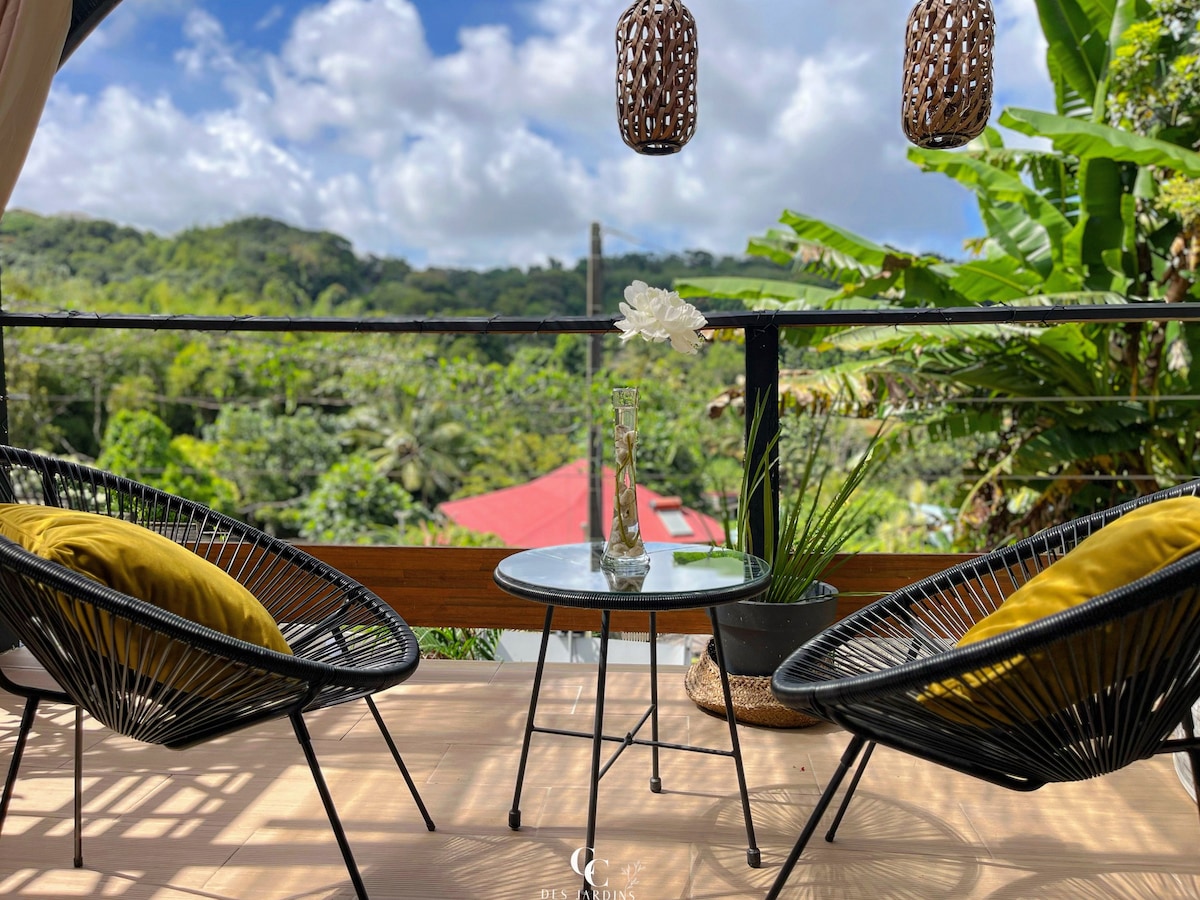 Bungalow : Cocon des jardins cosy chic & spa
