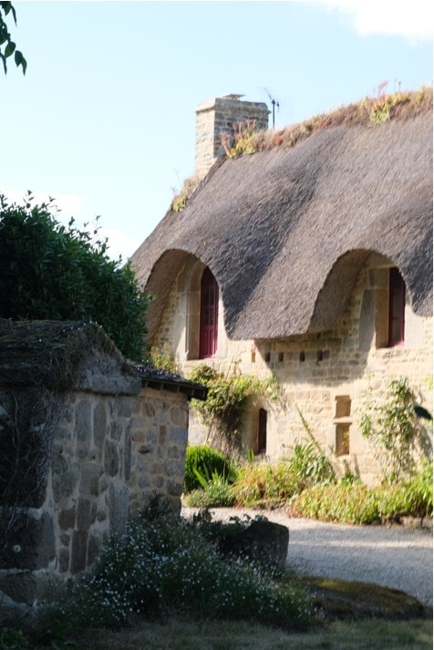 Authentique chaumière dans un cadre bucolique