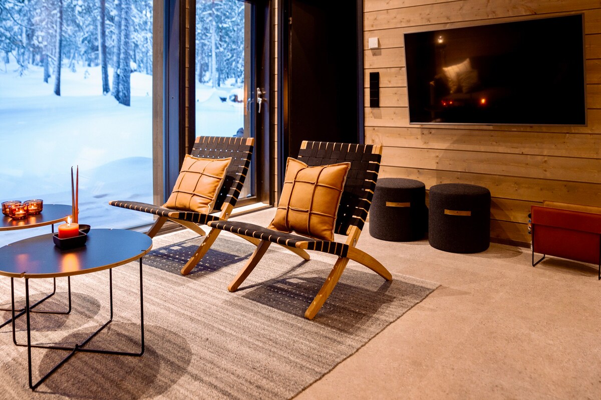 Villa Alveus - Modern design cabin in Ylläs